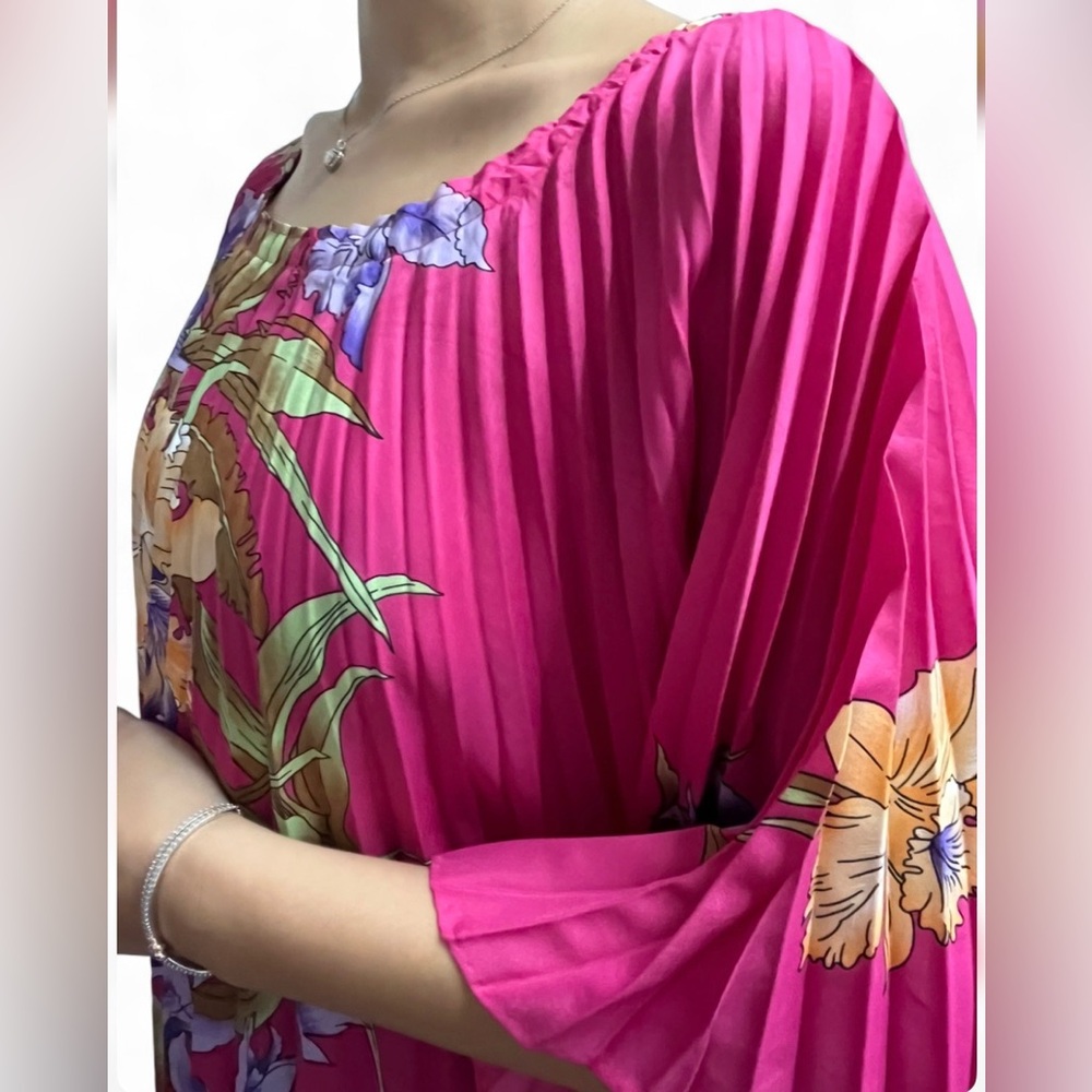 Floral Maxi Tunic Dress
